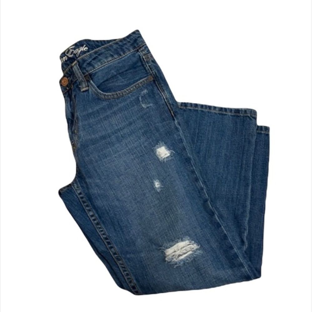 American Eagle Y2K Classic Distressed 5 Pocket Skinny Jean